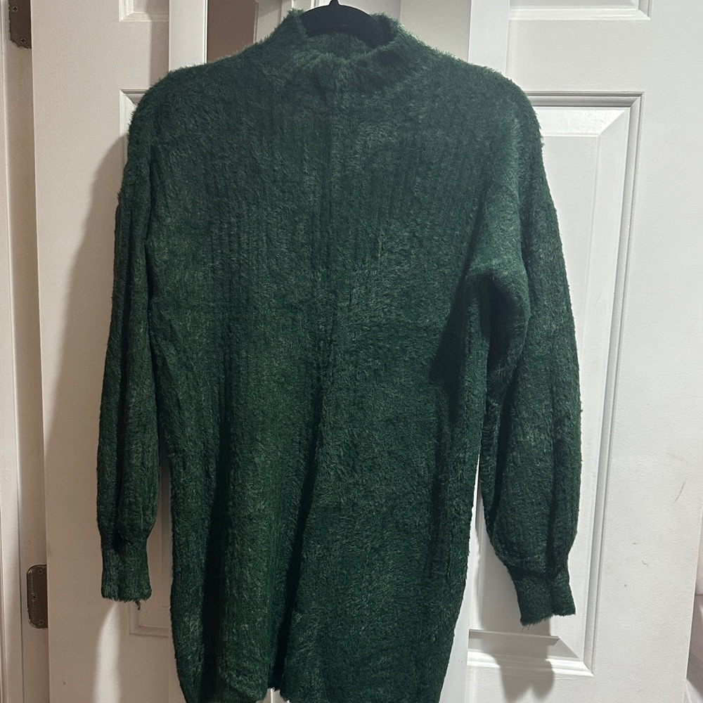 Cozy Green Women's Sweater